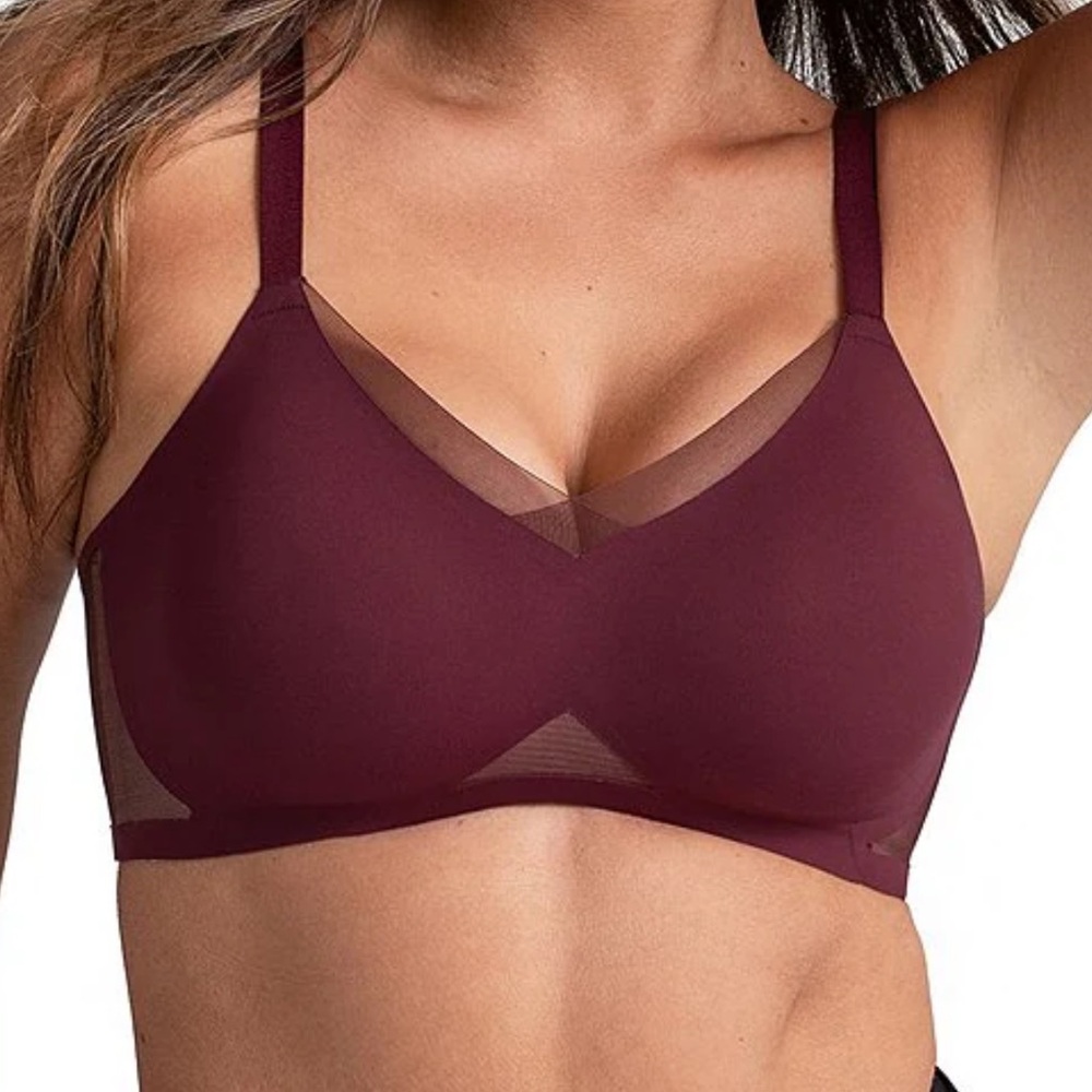 Honeylove Wire Free Crossover Bra Size Extra Large in Fig